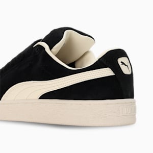 PUMA x PLEASURES Suede XL Unisex Sneakers, PUMA Black-Frosted Ivory, extralarge-IND