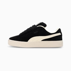 PUMA x PLEASURES Suede XL Unisex Sneakers, PUMA Black-Frosted Ivory, extralarge-IND