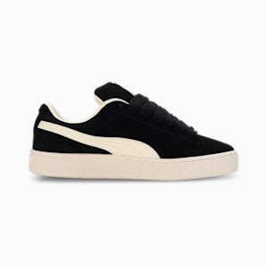 PUMA x PLEASURES Suede XL Unisex Sneakers, PUMA Black-Frosted Ivory, extralarge-IND