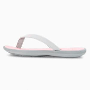 Daisy V2 Women's Flip-Flops, Pearl Pink-Platinum Gray, extralarge-IND