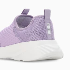PUMA Melanite Slip-On Women's Shoes, Vivid Violet-PUMA White, extralarge-IND