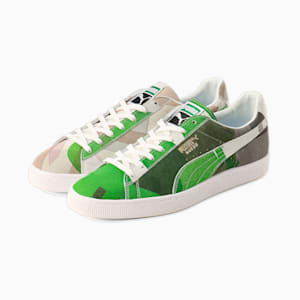 ユニセックス PUMA x spoken words project スウェード クラシック MIJ スニーカー, PUMA White, extralarge-JPN