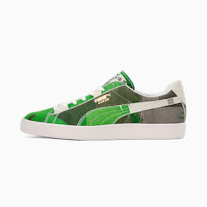 ユニセックス PUMA x spoken words project スウェード クラシック MIJ スニーカー, PUMA White, extralarge-JPN