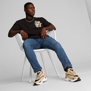 Teveris NITRO™ NYC Men's Sneakers, Sand Dune-PUMA Black-Racing Blue, extralarge