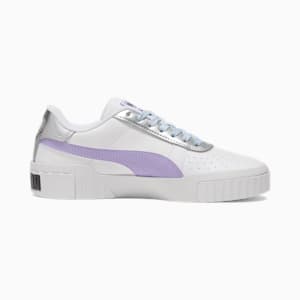 Tenis Cali Frozen Over Big para niños, PUMA White-Vivid Violet-Puma Silver, extralarge