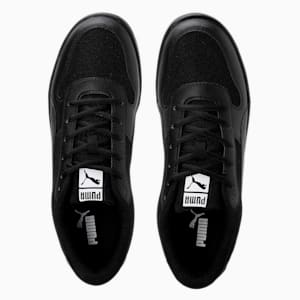 PUMA Punch Comfort Unisex Sneakers, Puma Black-Puma Black, extralarge-IND