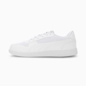 PUMA Punch Comfort Unisex Sneakers, Puma White-Puma White, extralarge-IND