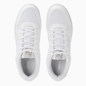 PUMA Punch Comfort Unisex Sneakers, Puma White-Puma White, extralarge-IND