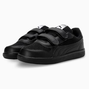 PUMA Punch Comfort Youth Sneakers, Puma Black-Puma Black, extralarge-IND