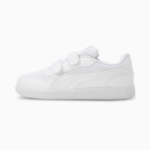 PUMA Punch Comfort Youth Sneakers, Puma White-Puma White, extralarge-IND