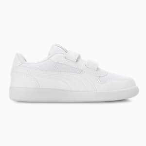 Puma Punch Comfort Kids' Sneakers, Puma White-Puma White