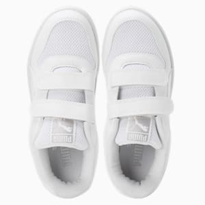PUMA Punch Comfort Kid's Sneakers, Puma White-Puma White, extralarge-IND