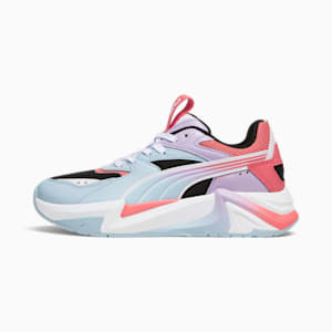 Tenis para niños grandes RS-PULSOID, Silver Sky-Vivid Violet-Electric Blush, extralarge