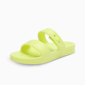 PUMA Coscon Women's Sandals, Electric Lime, extralarge-IND
