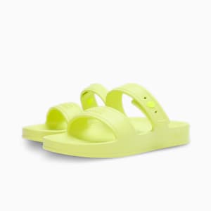 PUMA Coscon Women's Sandals, Electric Lime, extralarge-IND