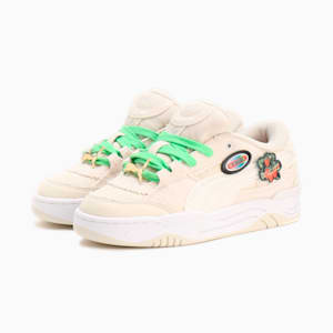 ウィメンズ PUMA x X-girl PUMA 180 スニーカー, Alpine Snow-Frosted Ivory, extralarge-JPN