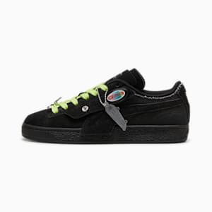 PUMA x X-GIRL Suede Women's Sneakers, PUMA Black-Ravish, extralarge