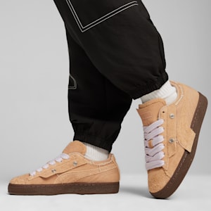Tenis para mujer PUMA x X-GIRL Suede, Dusty Tan-Toasted Almond, extralarge
