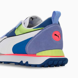 PUMA x HARRDY SANDHU Rider FV Unisex Sneakers, PUMA White-Elektro Purple, extralarge-IND