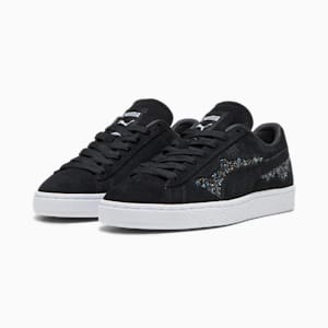 Tenis de gamuza PUMA x SWAROVSKI para mujer, PUMA Black, extralarge