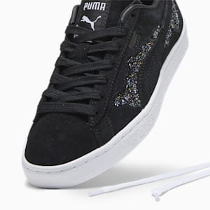 PUMA x SWAROVSKI Suede Women's Sneakers, PUMA Black, extralarge