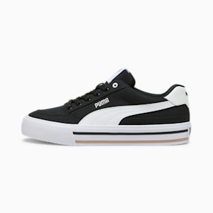 Court Classic Vulcanised Formstrip Unisex Sneakers, PUMA Black-PUMA White, extralarge