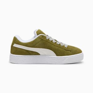 Suede XL Soft Women's Sneakers, Olive Green-PUMA White, extralarge