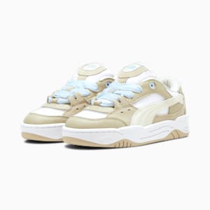Sneakers PUMA-180 Lace, femme, Putty-PUMA White, extralarge