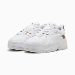 ウィメンズ ブラスター グラム スニーカー, PUMA White-Copper Rose, extralarge-JPN