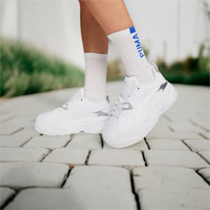 ウィメンズ ブラスター グラム スニーカー, PUMA White-PUMA Silver, extralarge-JPN