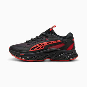 Exotek NITRO™ Energy Unisex Sneakers, PUMA Black-Active Red, extralarge-IND