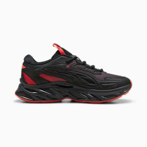 Exotek NITRO™ Energy Unisex Sneakers, PUMA Black-Active Red, extralarge-IND
