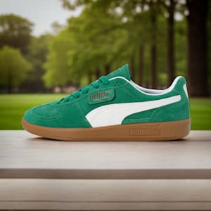 Palermo Sneakers, Vine-PUMA White-PUMA Gold, extralarge-IND