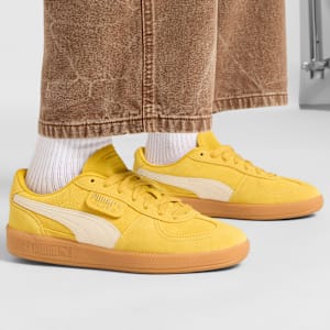 Tenis Palermo, Yellow Sizzle-Alpine Snow, extralarge