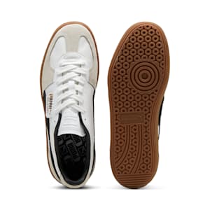 ユニセックス パレルモ レザー スニーカー, PUMA White-Vapor Gray-Gum, extralarge-JPN