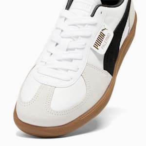 Sneakers en cuir Palermo, PUMA White-Vapor Gray-Gum, extralarge