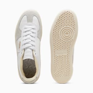 Tenis casuales de piel Palermo, PUMA White-Cool Light Gray-Sugared Almond, extralarge