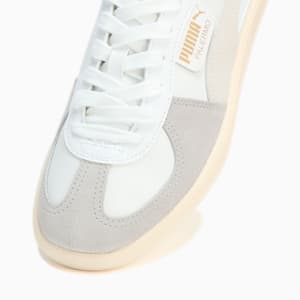 ユニセックス パレルモ レザー スニーカー, PUMA White-Cool Light Gray-Sugared Almond, extralarge-JPN