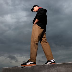 Palermo Lth Sneakers, PUMA Black-Feather Gray-Gum, extralarge-IND