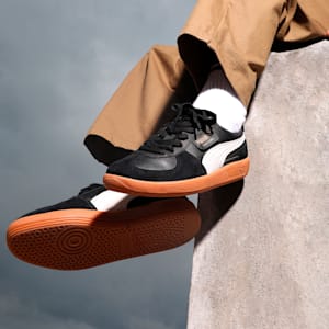Palermo Lth Sneakers, PUMA Black-Feather Gray-Gum, extralarge-IND