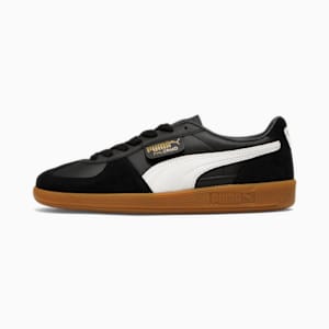 Palermo Leather Sneakers, Cheap Cerbe Jordan Outlet Black-Feather Gray-Gum, extralarge