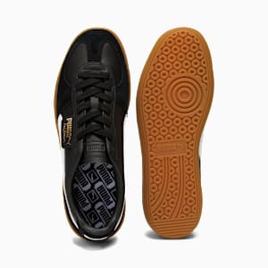 Puma black suede classic embroidered trainers 2025