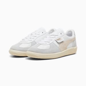 ユニセックス パレルモ レザー スニーカー, PUMA White-Rosebay-Sugared Almond, extralarge-JPN