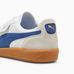 Palermo Leather Men's Sneakers, PUMA White-Vapor Gray-Clyde Royal, extralarge