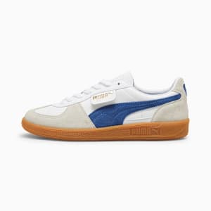 Palermo Leather Men's Sneakers, PUMA White-Vapor Gray-Clyde Royal, extralarge