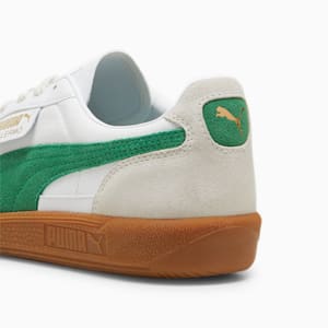 Palermo Leather Men's Sneakers, PUMA White-Vapor Gray-Archive Green, extralarge