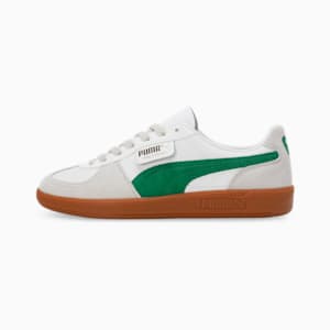 Palermo Lth Sneakers, PUMA White-Vapor Gray-Archive Green, extralarge-IND