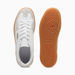 ユニセックス パレルモ レザー スニーカー, PUMA White-Glacial Gray-Gum, extralarge-JPN