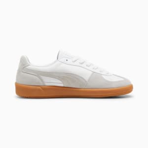 Sneakers en cuir Palermo, PUMA White-Glacial Gray-Gum, extralarge