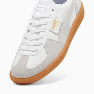 Sneakers en cuir Palermo, PUMA White-Glacial Gray-Gum, extralarge